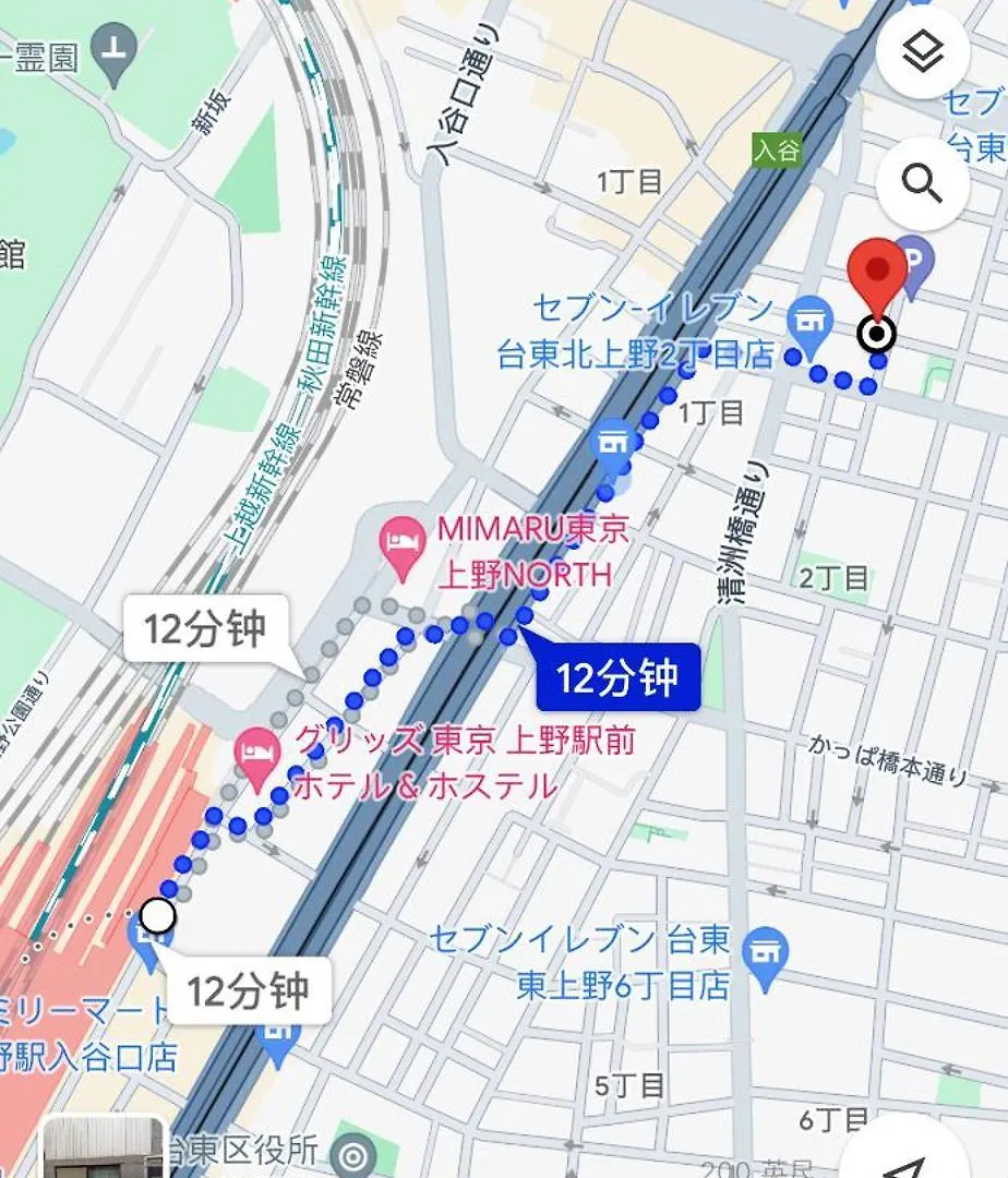 Ueno Iriya Hotel Tokyo